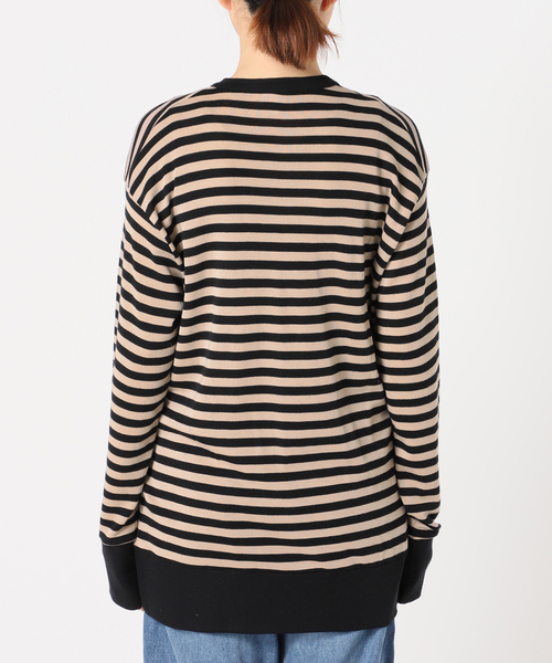 FRAMeWORK（フレームワーク）の「【GICIPI/ジチピ】LANA SETA 1*1 別注ボーダープルオーバー（ブラック）（Tシャツ/カットソー・レディース・ブラック・FREE）」の16枚目の写真