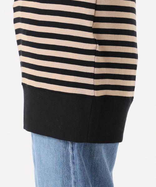 FRAMeWORK（フレームワーク）の「【GICIPI/ジチピ】LANA SETA 1*1 別注ボーダープルオーバー（ブラック）（Tシャツ/カットソー・レディース・ブラック・FREE）」の21枚目の写真