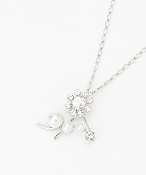 TOCCA（トッカ）の「DAISY FLOWER BROOCH NECKLACE 2WAY ブローチネックレス（ブローチ/コサージュ・レディース・ゴールド系/シルバー系・F）」の15枚目の写真