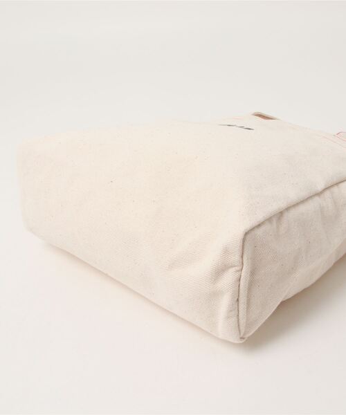 studio CLIP（スタディオクリップ）の「【daily CLIP】キャンバスロゴトートバッグS（トートバッグ・レディース・ナチュラル・FREE）」の3枚目の写真