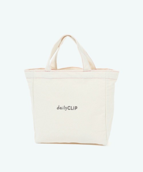 【daily CLIP】キャンバスロゴトートバッグS（トートバッグ）｜studio CLIP（スタディオクリップ）のファッション通販