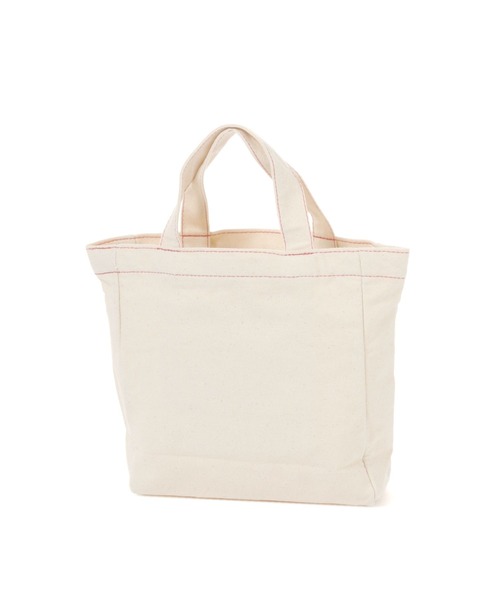 studio CLIP（スタディオクリップ）の「【daily CLIP】キャンバスロゴトートバッグS（トートバッグ・レディース・ナチュラル・FREE）」の8枚目の写真