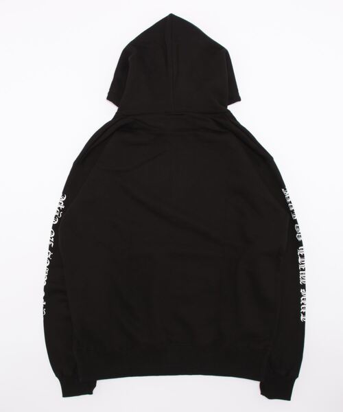 Leyline(レイライン)の「【Leyline】Black letter parka(パーカー・メンズ・ホワイト/ブラック・MEDIUM/LARGE)」の11枚目の写真