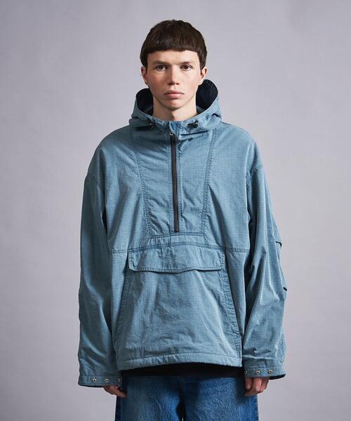 MONKEY TIME（モンキータイム）の「＜monkey time＞ C/N RIP ANORAK/アウター（その他アウター・メンズ・コバルトブルー/ブラック・M/L）」の7枚目の写真