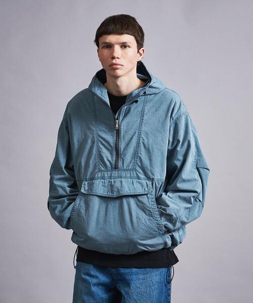 MONKEY TIME（モンキータイム）の「＜monkey time＞ C/N RIP ANORAK/アウター（その他アウター・メンズ・コバルトブルー/ブラック・M/L）」の12枚目の写真