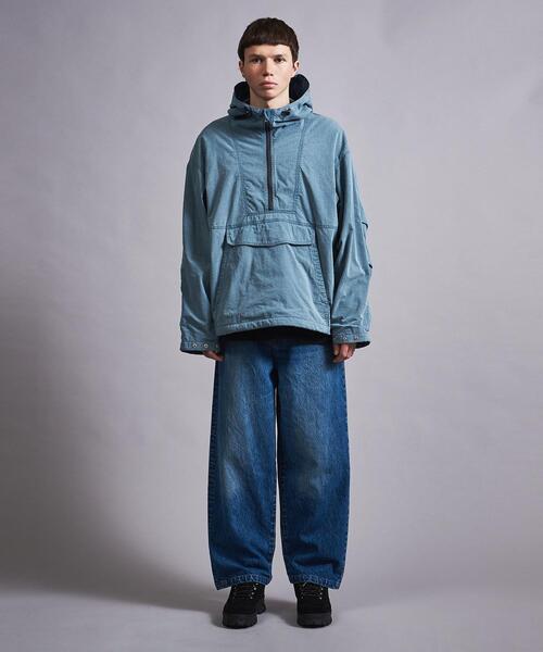 MONKEY TIME（モンキータイム）の「＜monkey time＞ C/N RIP ANORAK/アウター（その他アウター・メンズ・コバルトブルー/ブラック・M/L）」の5枚目の写真