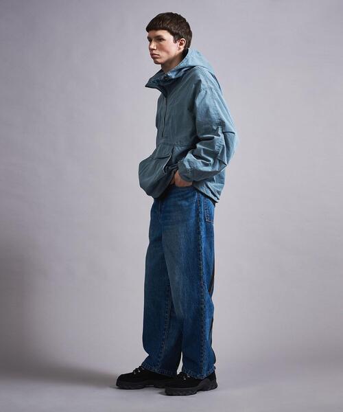 MONKEY TIME（モンキータイム）の「＜monkey time＞ C/N RIP ANORAK/アウター（その他アウター・メンズ・コバルトブルー/ブラック・M/L）」の21枚目の写真