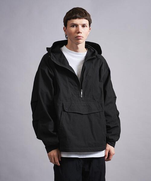 MONKEY TIME（モンキータイム）の「＜monkey time＞ C/N RIP ANORAK/アウター（その他アウター・メンズ・コバルトブルー/ブラック・M/L）」の6枚目の写真