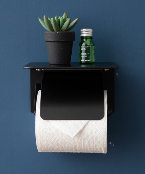 東京家具（トウキョウカグ）の「【HEIM】トイレットペーパーホルダー/1個用（バス/トイレグッズ・レディース・ブラック/ホワイト・FREE）」の3枚目の写真