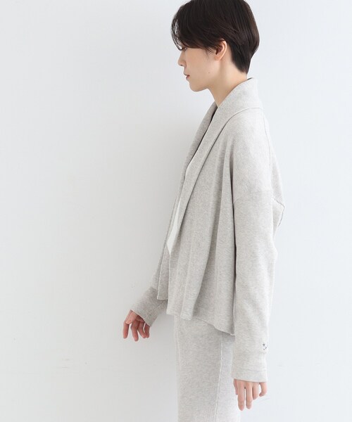 INDIVI（インディヴィ）の「【LIFE/SETUP可能】ワッフルカーディガン（カーディガン/ボレロ・レディース・チャコール/ライトグレー系8・38/34）」の17枚目の写真