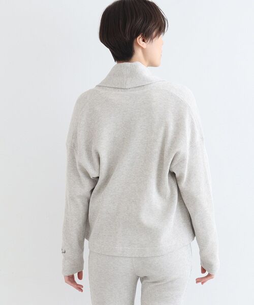 INDIVI（インディヴィ）の「【LIFE/SETUP可能】ワッフルカーディガン（カーディガン/ボレロ・レディース・チャコール/ライトグレー系8・38/34）」の16枚目の写真