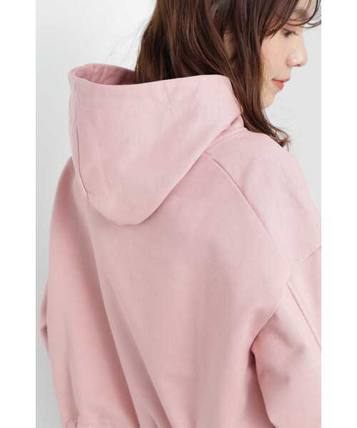 JILL STUART(ジルスチュアート)の「◆エフィーショートスウェットシャツ(パーカー・レディース・ブラック/ピンク・FREE)」の15枚目の写真