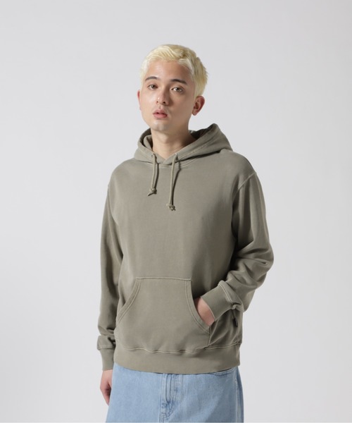 AVIREX（アヴィレックス）の「【DAILY】FADE WASH PULL OVER PARKA / フェード ウォッシュ プルオーバー パーカー / AVIREX / アヴィレックス（パーカー・メンズ・オリーブ系/グレー系その他3/オレンジ/チャコール・L/M/2XL/XL）」の12枚目の写真