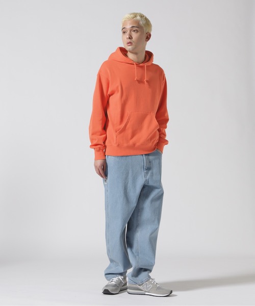 AVIREX（アヴィレックス）の「【DAILY】FADE WASH PULL OVER PARKA / フェード ウォッシュ プルオーバー パーカー / AVIREX / アヴィレックス（パーカー・メンズ・オリーブ系/グレー系その他3/オレンジ/チャコール・L/M/2XL/XL）」の15枚目の写真