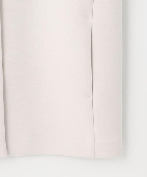 UNFILO（アンフィーロ）の「【洗える/シワになりにくい】ダブルフェイスジャージー　ノーカラー（ノーカラーコート・レディース・アイボリー系/ネイビー系・X-LARGE）」の11枚目の写真