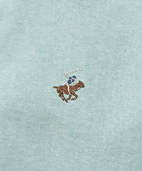 BEVERLY HILLS POLO CLUB(ビバリーヒルズポロクラブ)の「【BEVERLY HILLS POLO CLUB / ビバリーヒルズポロクラブ】ビッグシルエット ワンポイントPOLO 刺繍 半袖BDシャツ/ボタンダウンシャツ(シャツ/ブラウス・メンズ・グレイッシュブルー/ホワイト/グリーン/その他1/その他2・M/L/LL)」の17枚目の写真