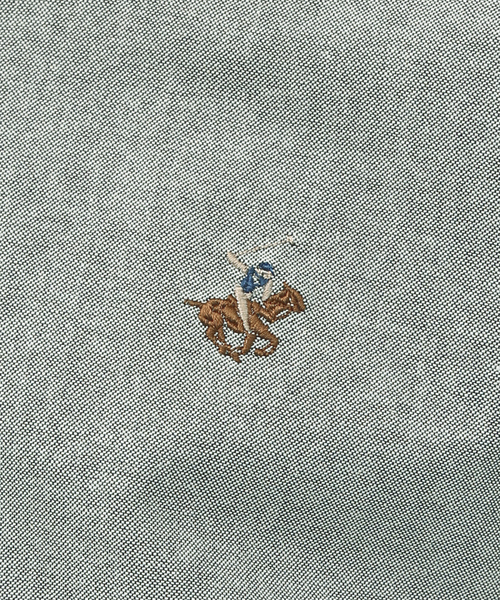 BEVERLY HILLS POLO CLUB(ビバリーヒルズポロクラブ)の「【BEVERLY HILLS POLO CLUB / ビバリーヒルズポロクラブ】ビッグシルエット ワンポイントPOLO 刺繍 半袖BDシャツ/ボタンダウンシャツ(シャツ/ブラウス・メンズ・グレイッシュブルー/ホワイト/グリーン/その他1/その他2・M/L/LL)」の19枚目の写真