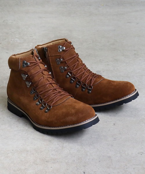 AAA+（サンエープラス）の「カジュアルマウンテンブーツ（ブーツ・メンズ・ワイン/ブラウン/キャメル/ダークブラウン/ブラック/ブラック系その他/ネイビー/ブラウン系その他/グレー/ブラウン系その他2/ベージュ系その他/ブラック系その他2/その他1・41/43/44/40/42）」の7枚目の写真