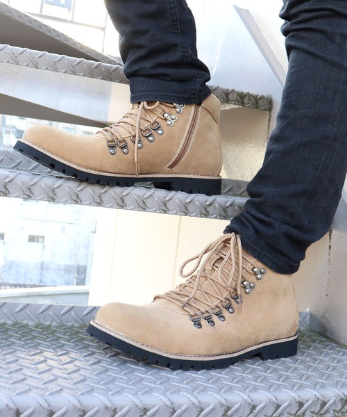 AAA+（サンエープラス）の「カジュアルマウンテンブーツ（ブーツ・メンズ・ワイン/ブラウン/キャメル/ダークブラウン/ブラック/ブラック系その他/ネイビー/ブラウン系その他/グレー/ブラウン系その他2/ベージュ系その他/ブラック系その他2/その他1・41/43/44/40/42）」の9枚目の写真