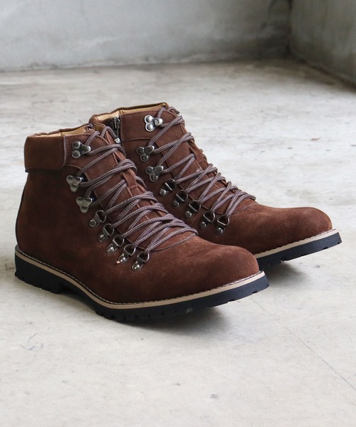 AAA+（サンエープラス）の「カジュアルマウンテンブーツ（ブーツ・メンズ・ワイン/ブラウン/キャメル/ダークブラウン/ブラック/ブラック系その他/ネイビー/ブラウン系その他/グレー/ブラウン系その他2/ベージュ系その他/ブラック系その他2/その他1・41/43/44/40/42）」の8枚目の写真