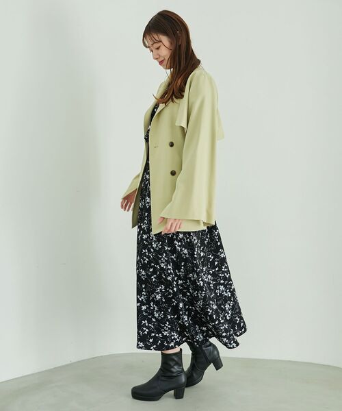 MAJESTIC LEGON(マジェスティックレゴン)の「スリットスリーブ2wayジャケット(その他アウター・レディース・アイボリー/ライトグリーン/モカ・MEDIUM)」の7枚目の写真