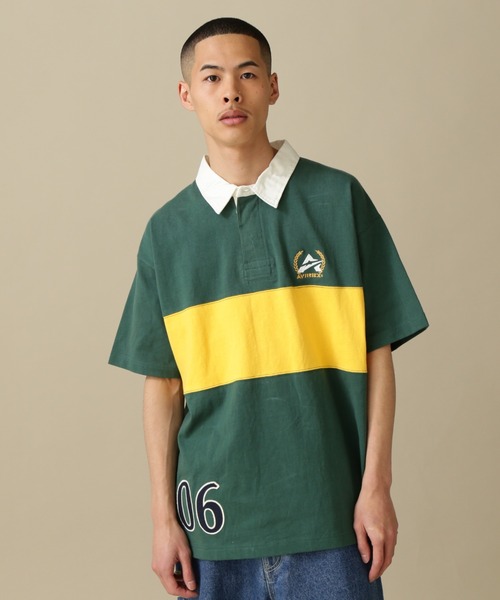 AVIREX(アヴィレックス)の「SALING TEAM SHIRT / セイリング チームシャツ / AVIREX / アヴィレックス(ポロシャツ・メンズ・ホワイト/ネイビー/グリーン・MEDIUM/LARGE/X-LARGE/XX-LARGE)」の3枚目の写真