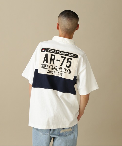 AVIREX(アヴィレックス)の「SALING TEAM SHIRT / セイリング チームシャツ / AVIREX / アヴィレックス(ポロシャツ・メンズ・ホワイト/ネイビー/グリーン・MEDIUM/LARGE/X-LARGE/XX-LARGE)」の18枚目の写真