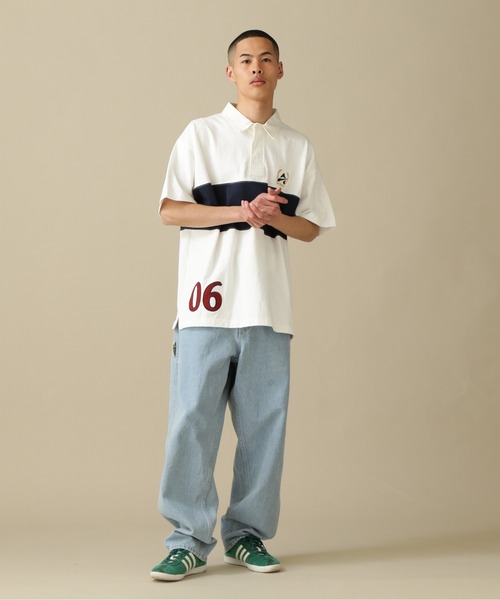 AVIREX(アヴィレックス)の「SALING TEAM SHIRT / セイリング チームシャツ / AVIREX / アヴィレックス(ポロシャツ・メンズ・ホワイト/ネイビー/グリーン・MEDIUM/LARGE/X-LARGE/XX-LARGE)」の6枚目の写真