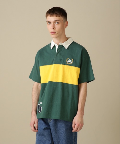 AVIREX(アヴィレックス)の「SALING TEAM SHIRT / セイリング チームシャツ / AVIREX / アヴィレックス(ポロシャツ・メンズ・ホワイト/ネイビー/グリーン・MEDIUM/LARGE/X-LARGE/XX-LARGE)」の4枚目の写真
