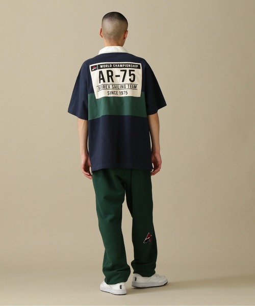 AVIREX(アヴィレックス)の「SALING TEAM SHIRT / セイリング チームシャツ / AVIREX / アヴィレックス(ポロシャツ・メンズ・ホワイト/ネイビー/グリーン・MEDIUM/LARGE/X-LARGE/XX-LARGE)」の12枚目の写真