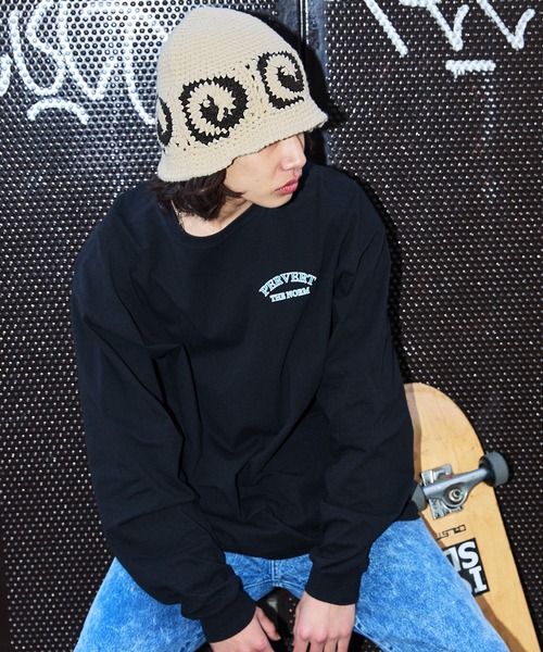 NYUDROP（ニュードロップ）の「【NYUDROP】YIN YANG LOGO KNIT