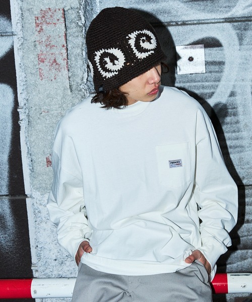 NYUDROP（ニュードロップ）の「【NYUDROP】YIN YANG LOGO KNIT