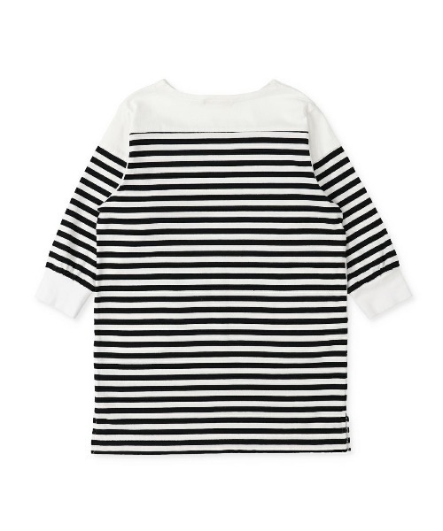 FITH（フィス）の「ボーダー膝下丈ワンピース（ワンピース・キッズ・グリーン/ブラック/グレー・90/110/120/100）」の9枚目の写真