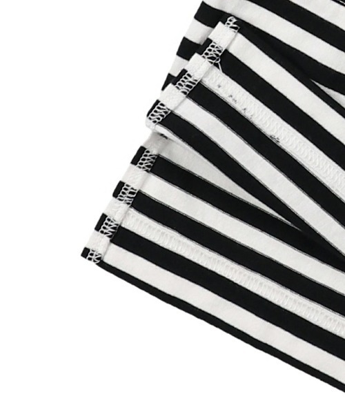 FITH（フィス）の「ボーダー膝下丈ワンピース（ワンピース・キッズ・グリーン/ブラック/グレー・90/110/120/100）」の10枚目の写真