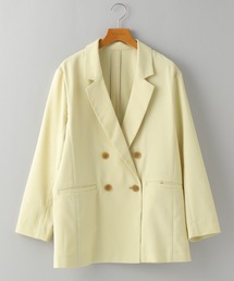 リネンライクWジャケット