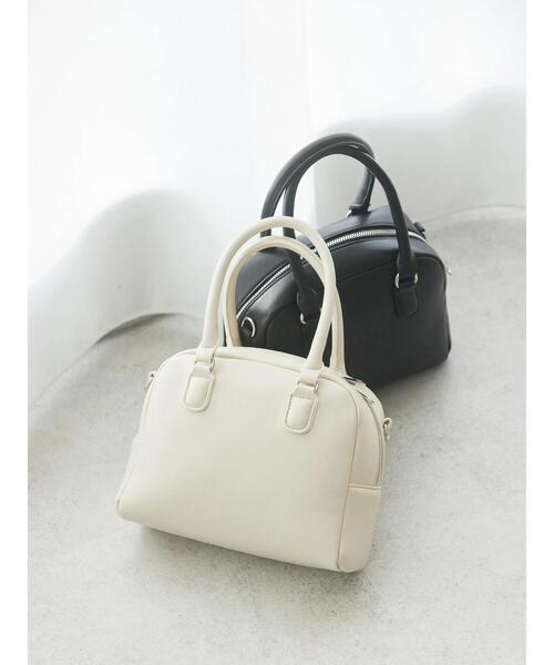 AMERICAN HOLIC（アメリカンホリック）の「2wayボストンミニバッグ（ボストンバッグ・レディース・ブラック/アイボリー・FREE）」の13枚目の写真
