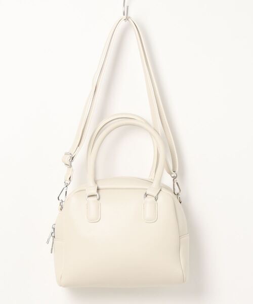 AMERICAN HOLIC（アメリカンホリック）の「2wayボストンミニバッグ（ボストンバッグ・レディース・ブラック/アイボリー・FREE）」の4枚目の写真