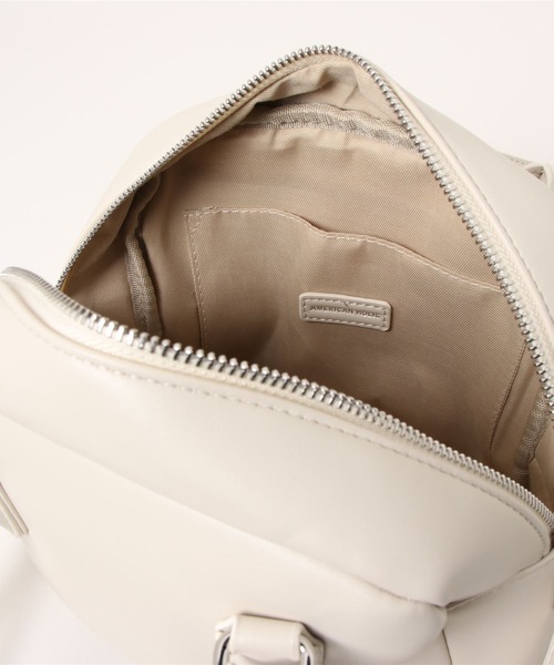 AMERICAN HOLIC（アメリカンホリック）の「2wayボストンミニバッグ（ボストンバッグ・レディース・ブラック/アイボリー・FREE）」の5枚目の写真