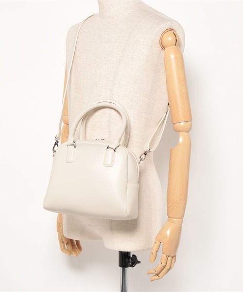 AMERICAN HOLIC（アメリカンホリック）の「2wayボストンミニバッグ（ボストンバッグ・レディース・ブラック/アイボリー・FREE）」の7枚目の写真