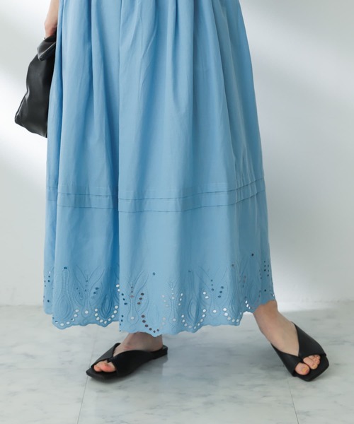 SENSE OF PLACE by URBAN RESEARCH（センスオブプレイスバイアーバンリサーチ）の「カバートングサンダル（サンダル・レディース・ライトベージュ/アイボリー/ブラック・SMALL/LARGE/MEDIUM）」の4枚目の写真