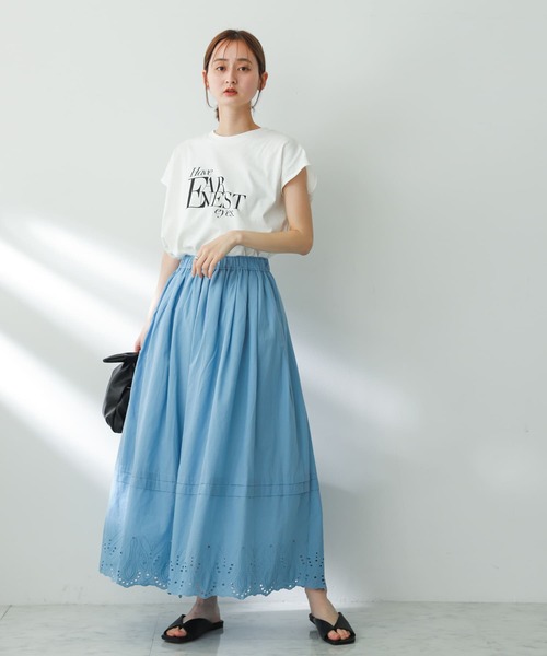 SENSE OF PLACE by URBAN RESEARCH（センスオブプレイスバイアーバンリサーチ）の「カバートングサンダル（サンダル・レディース・ライトベージュ/アイボリー/ブラック・SMALL/LARGE/MEDIUM）」の6枚目の写真