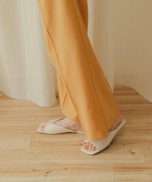 SENSE OF PLACE by URBAN RESEARCH（センスオブプレイスバイアーバンリサーチ）の「カバートングサンダル（サンダル・レディース・ライトベージュ/アイボリー/ブラック・SMALL/LARGE/MEDIUM）」の19枚目の写真