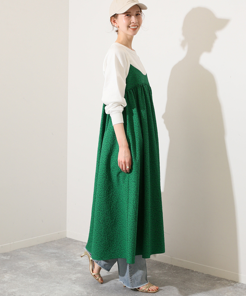 SLOBE IENA 未使用タグ付 【2024】ロープリーツワンピース 追加》ロープリーツワンピース（ワンピース）｜SLOBE IENA