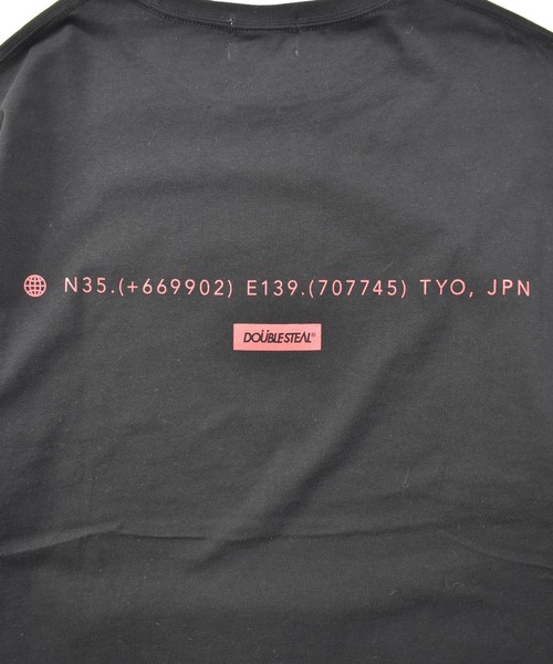 DOUBLE STEAL(ダブルスティール)の「ハート刺繍 Tシャツ(Tシャツ/カットソー・メンズ・ホワイト系その他/ライトカーキ/ホワイト/ライトブルー/ブラック・MEDIUM/LARGE/X-LARGE)」の6枚目の写真