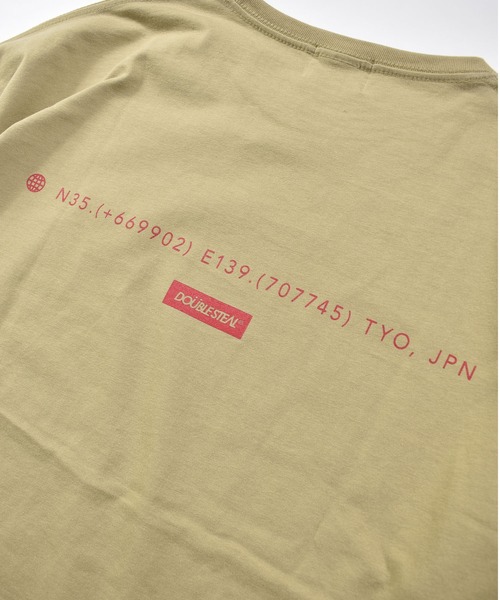 DOUBLE STEAL(ダブルスティール)の「ハート刺繍 Tシャツ(Tシャツ/カットソー・メンズ・ホワイト系その他/ライトカーキ/ホワイト/ライトブルー/ブラック・MEDIUM/LARGE/X-LARGE)」の15枚目の写真