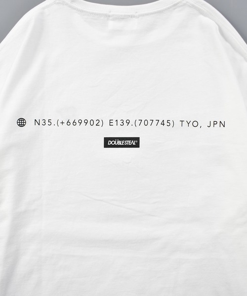 DOUBLE STEAL(ダブルスティール)の「ハート刺繍 Tシャツ(Tシャツ/カットソー・メンズ・ホワイト系その他/ライトカーキ/ホワイト/ライトブルー/ブラック・MEDIUM/LARGE/X-LARGE)」の18枚目の写真