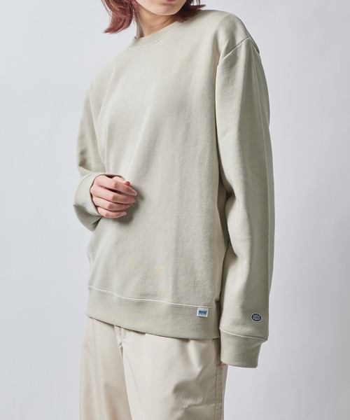 DISCUS(ディスカス)の「【DISCUS】USA COTTON 裏毛レギュラースウェット 2487-4763(スウェット・メンズ・ベージュ/ターコイズブルー/カーキ/ブラック・XL/M/L)」の2枚目の写真