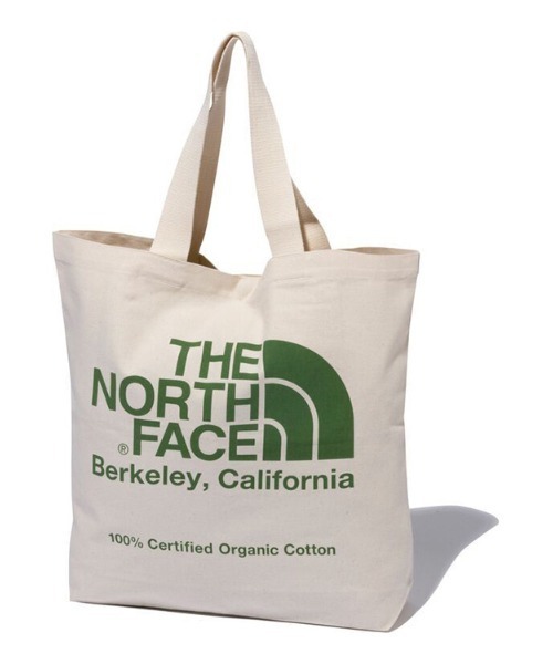 THE NORTH FACE（ザノースフェイス）の「THE NORTH FACE Organic Cotton Tote ザ ノースフェイス トートバッグ（トートバッグ・メンズ・ブラック/ブルー/グリーン/レッド・FREE）」の4枚目の写真