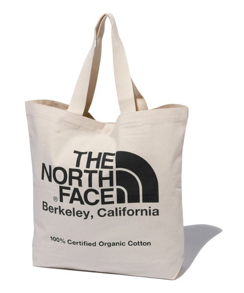THE NORTH FACE（ザノースフェイス）の「THE NORTH FACE Organic Cotton Tote ザ ノースフェイス トートバッグ（トートバッグ・メンズ・ブラック/ブルー/グリーン/レッド・FREE）」の3枚目の写真