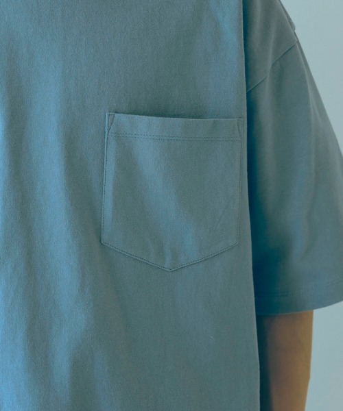 B:MING by BEAMS（ビーミングバイビームス）の「【WEB限定/UNISEX】B:MING by BEAMS / ヘビーウェイト クルーネック ビッグ Tシャツ（Tシャツ/カットソー・メンズ・オフホワイト/ブラック/ブルー系その他/オレンジ/ライトグレー/ブラウン系その他5・MEDIUM/LARGE/X-LARGE）」の22枚目の写真